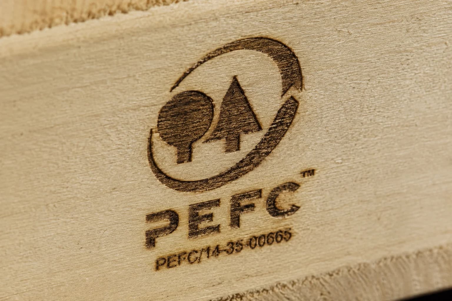 Madera certificada PEFC